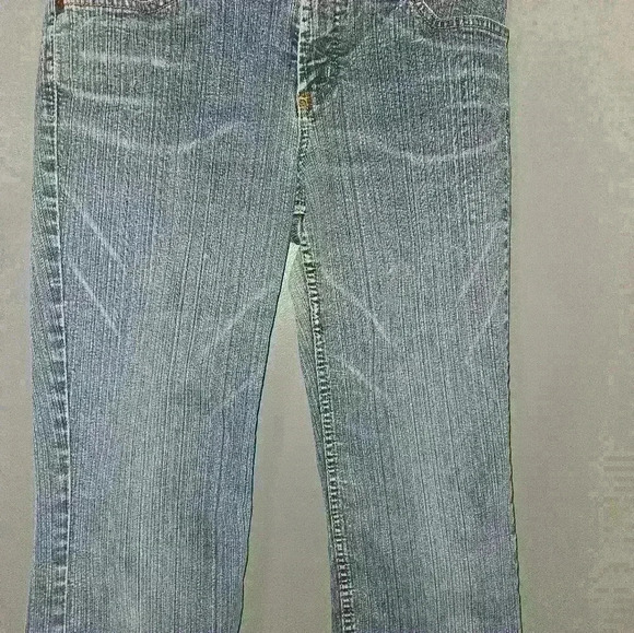 Mossimo Denim Juniors Cropped Jeans Size 9 - Picture 4 of 12